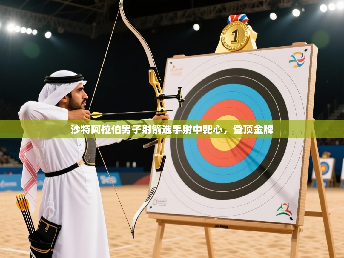 沙特阿拉伯男子射箭选手射中靶心,登顶金牌 第2张