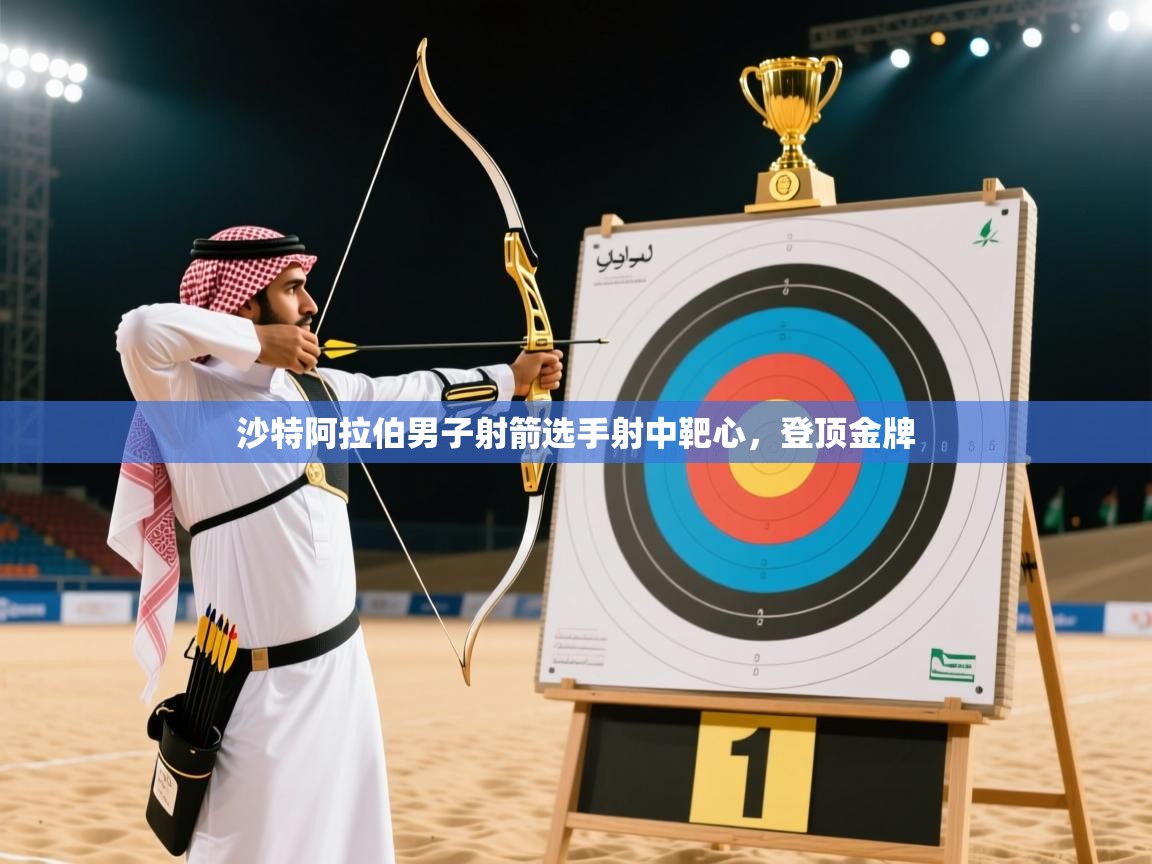 沙特阿拉伯男子射箭选手射中靶心,登顶金牌 第1张